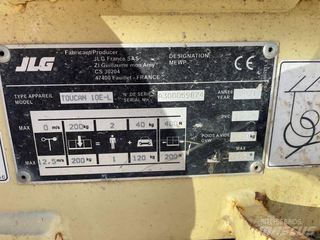JLG Toucan 10 E Personel Platformları ve Cephe Asansörleri