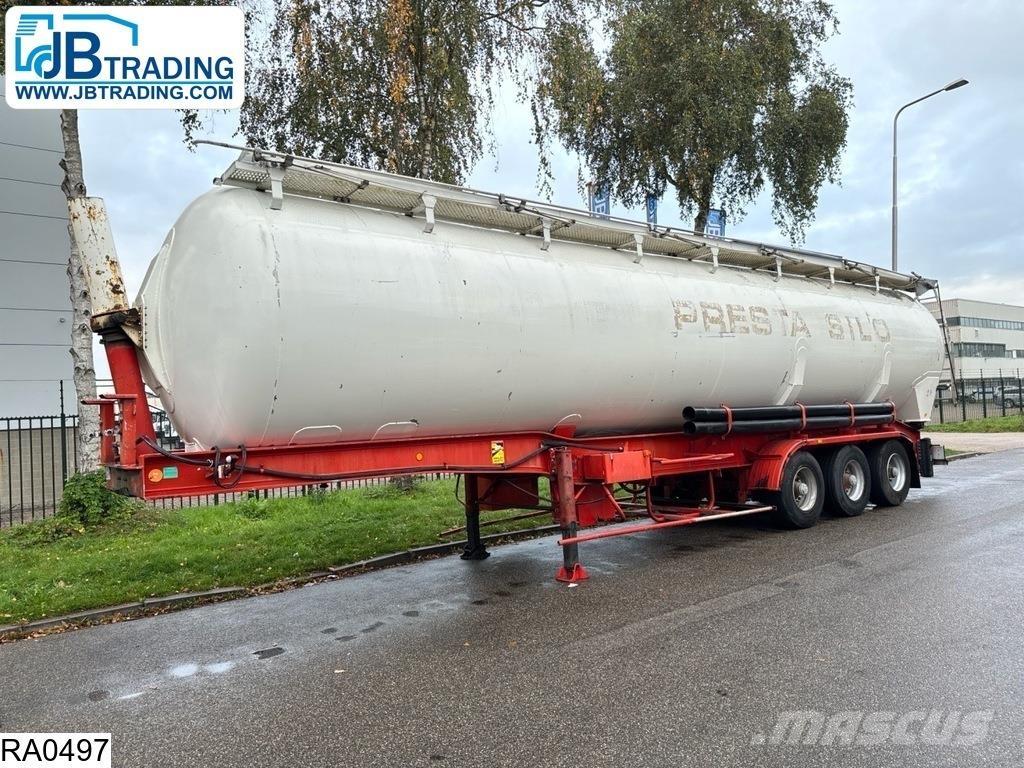 Benalu Silo 62 m3 Tanker yari çekiciler