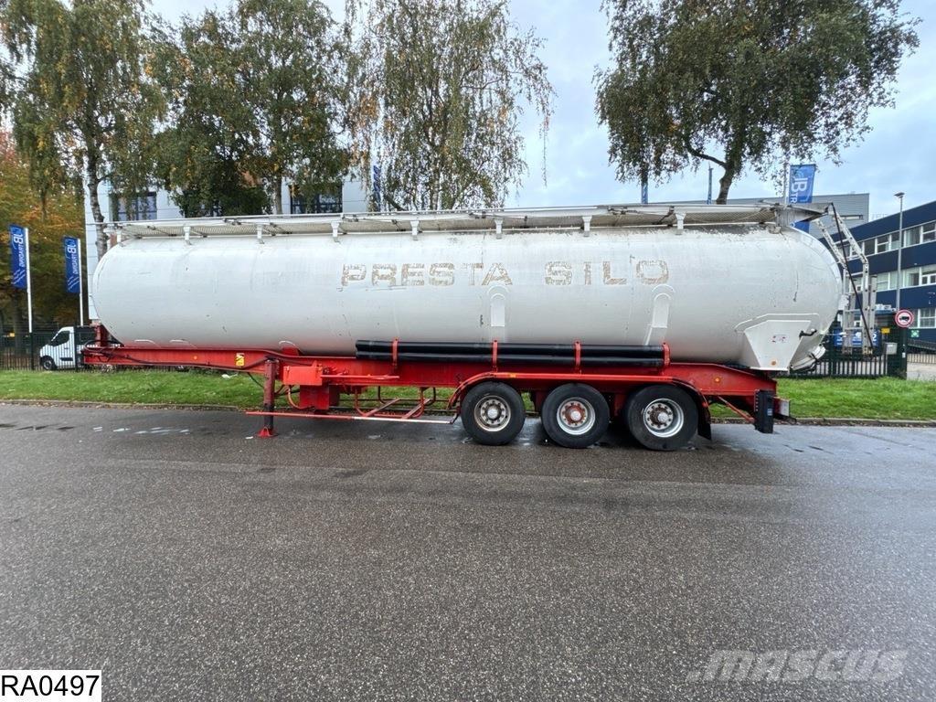 Benalu Silo 62 m3 Tanker yari çekiciler