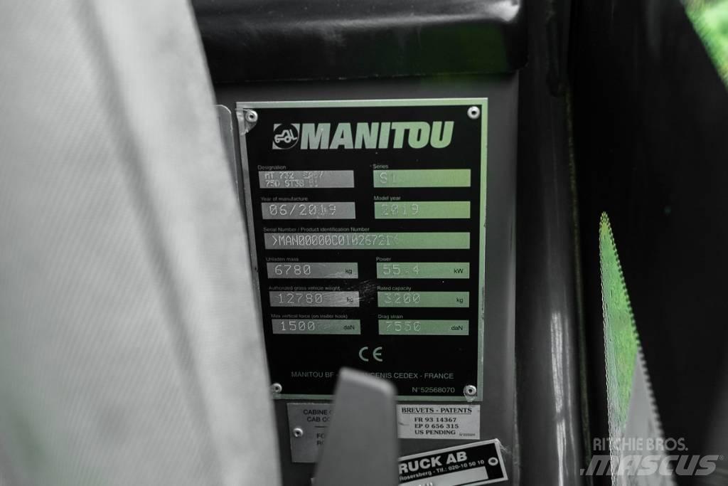Manitou MT 732 Teleskopik yükleyiciler