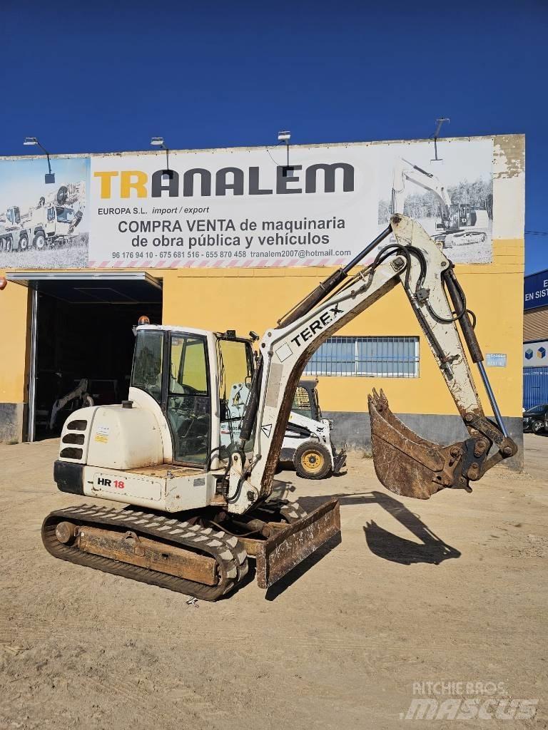 Terex HR 18 Mini ekskavatörler, 7 tona dek