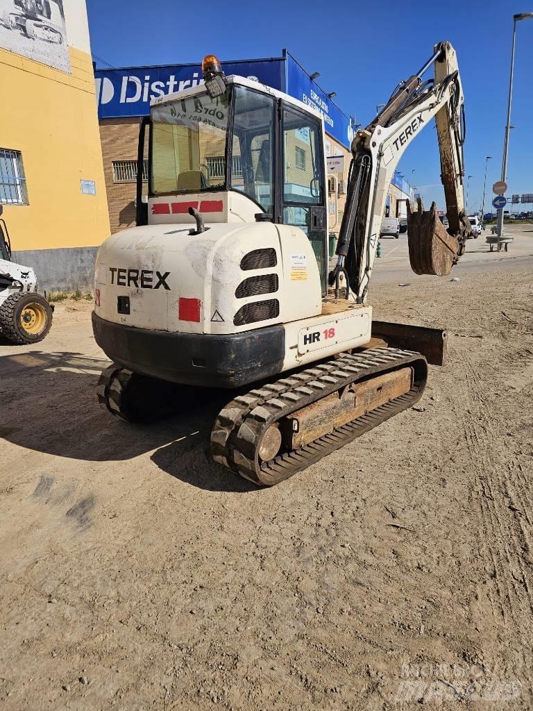 Terex HR 18 Mini ekskavatörler, 7 tona dek