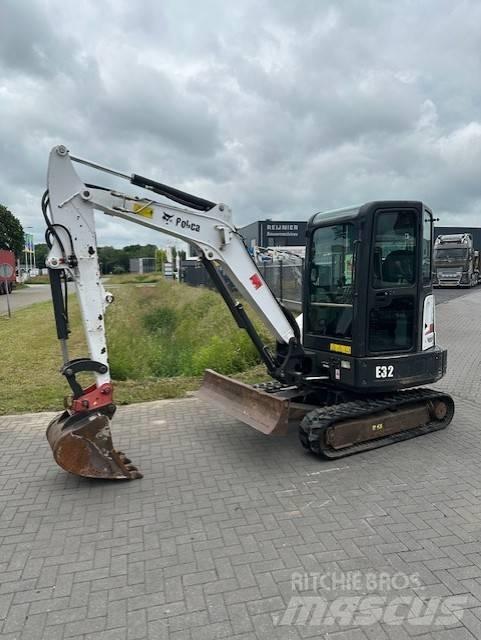 Bobcat E 32 Mini ekskavatörler, 7 tona dek