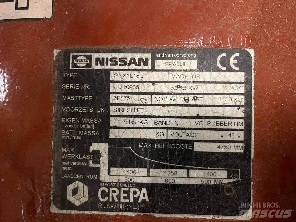 Nissan HP18 Elektrikli forkliftler