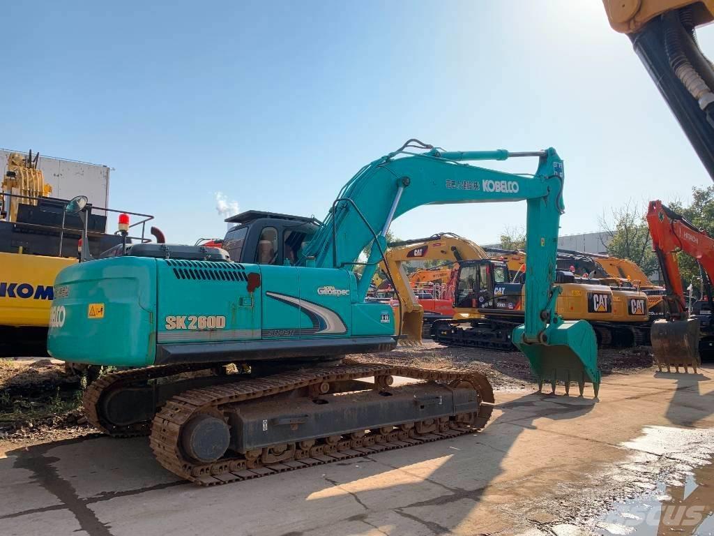 Kobelco SK 260 Paletli ekskavatörler