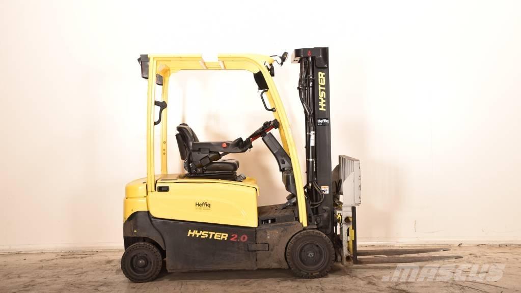 Hyster J 2.0 XN LWB Elektrikli forkliftler