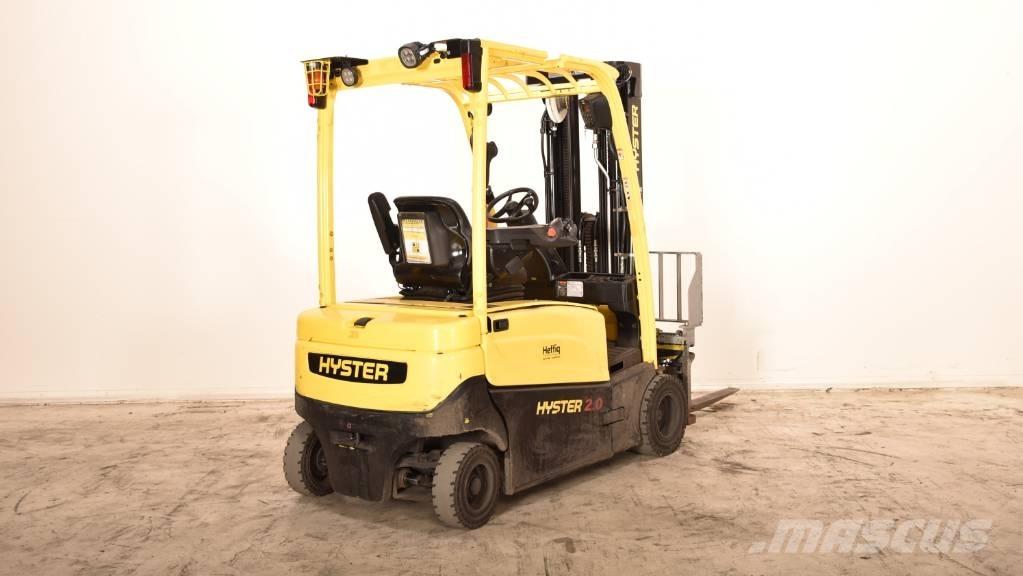 Hyster J 2.0 XN LWB Elektrikli forkliftler