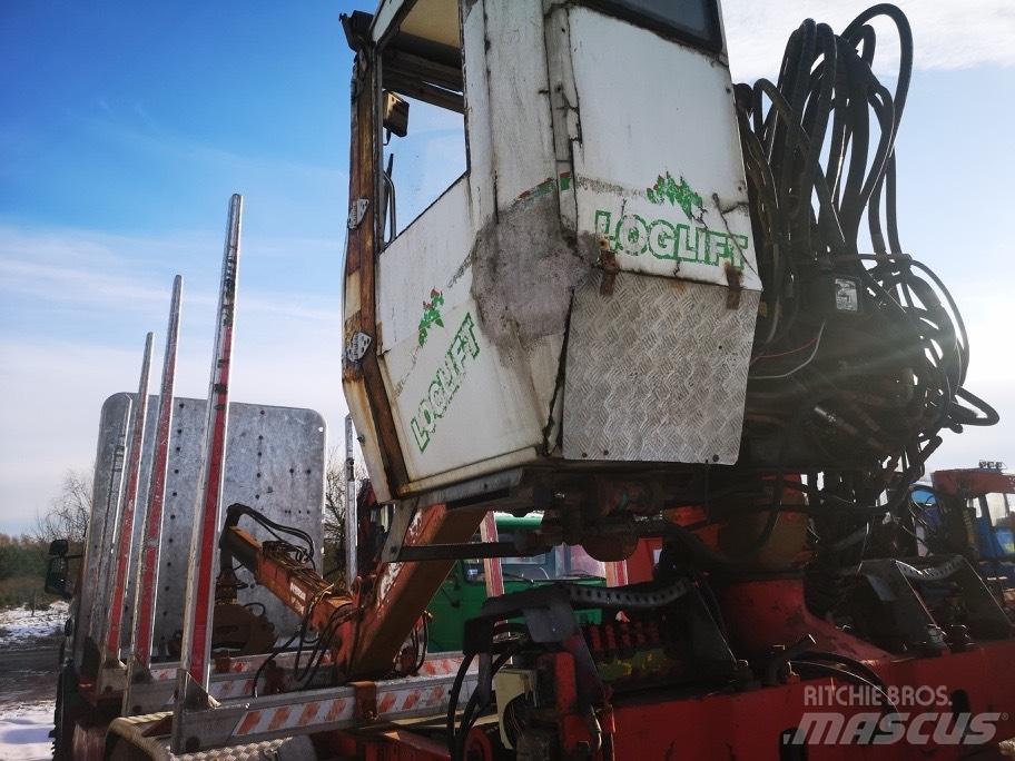 Scania 124 Araç üzeri vinçler