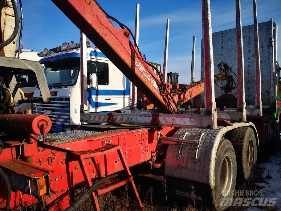 Scania 124 Araç üzeri vinçler