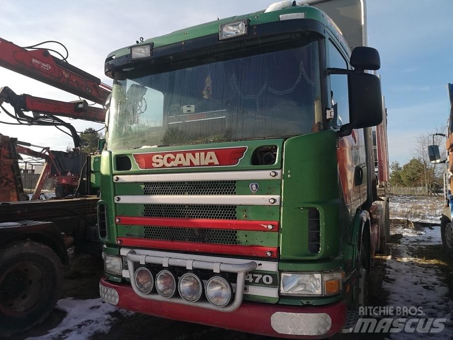 Scania 124 Araç üzeri vinçler