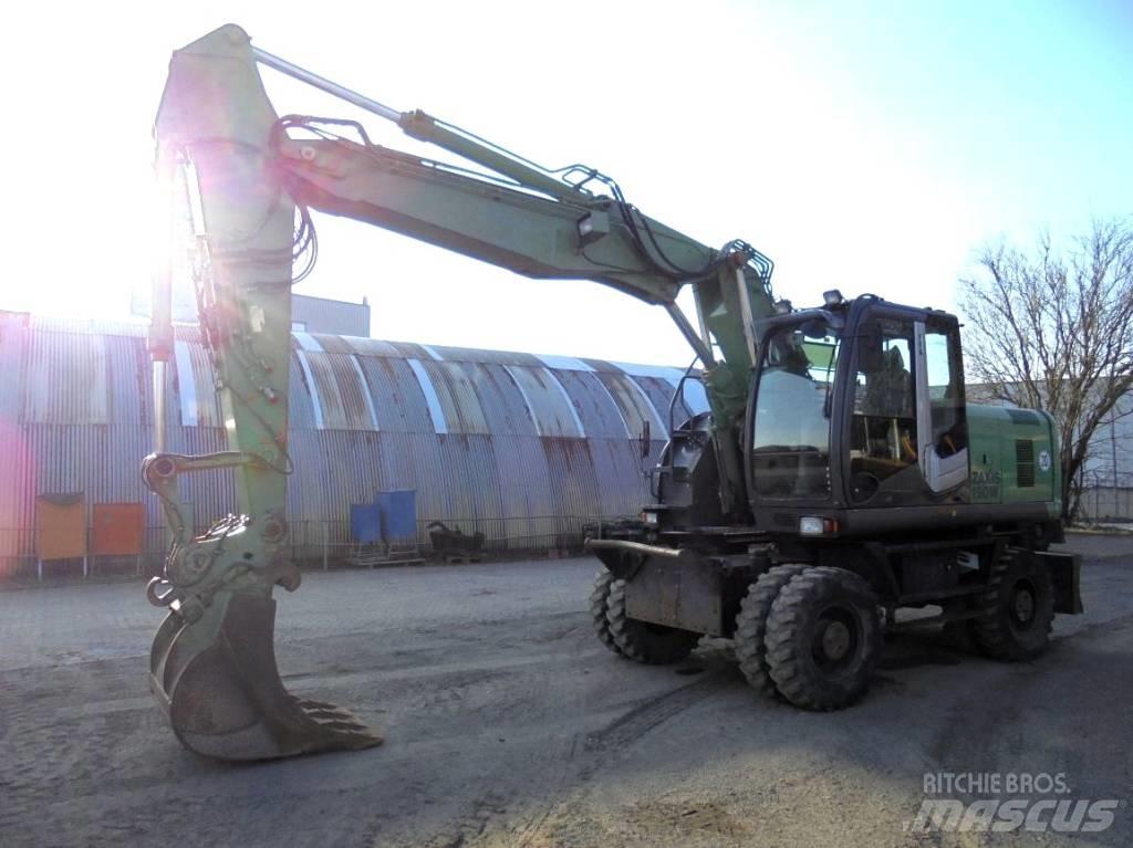 Hitachi ZX 190 W-3 Lastik tekerli ekskavatörler