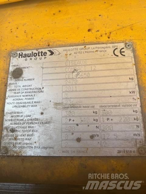 Haulotte Compact 12 Makasli platformlar