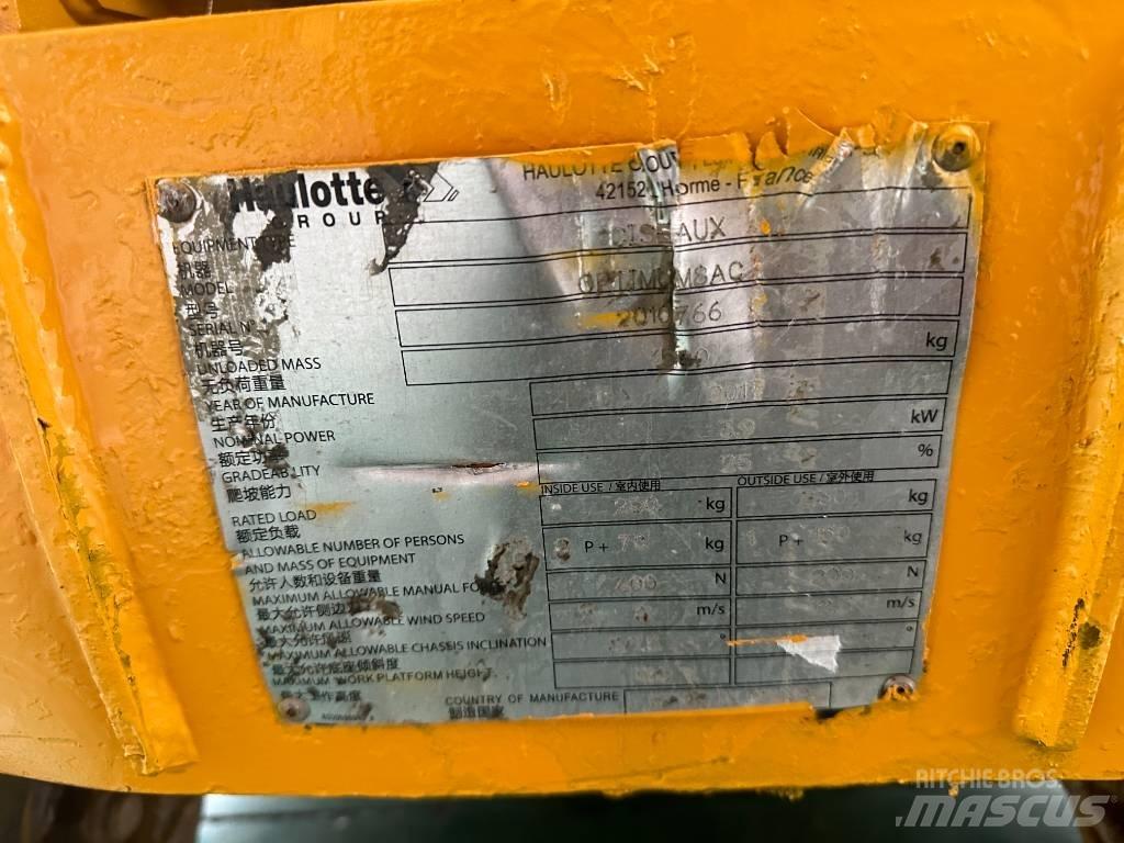 Haulotte OPTIMUM 8 Makasli platformlar