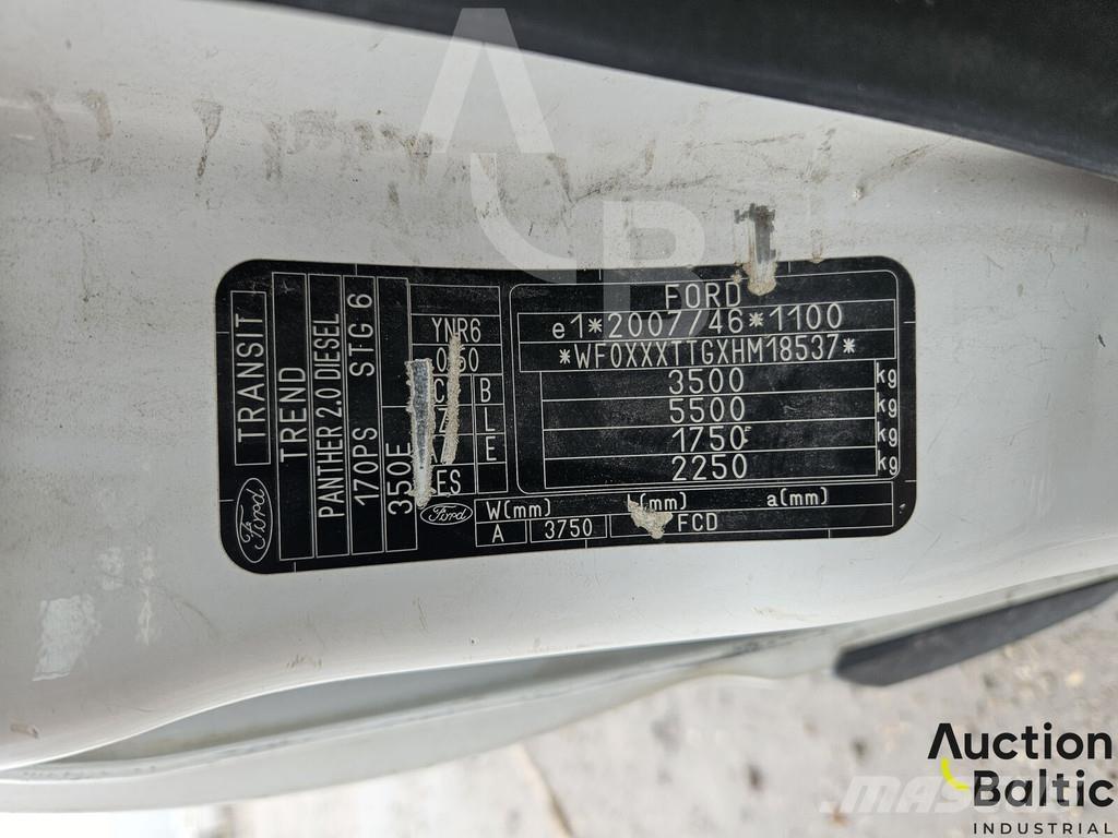 Ford Transit Kapali kasa kamyonetler