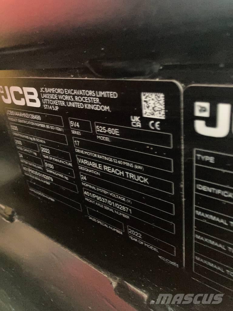 JCB 525-60 E Teleskopik yükleyiciler