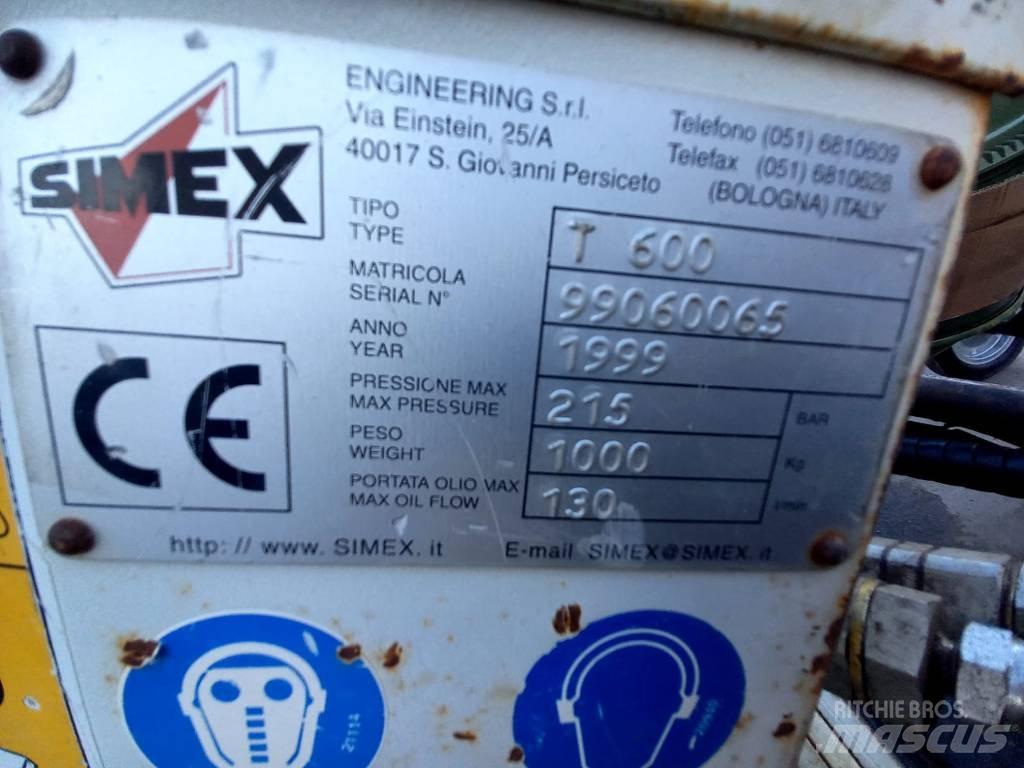 Simex T-600 Kanal kazma makinasi