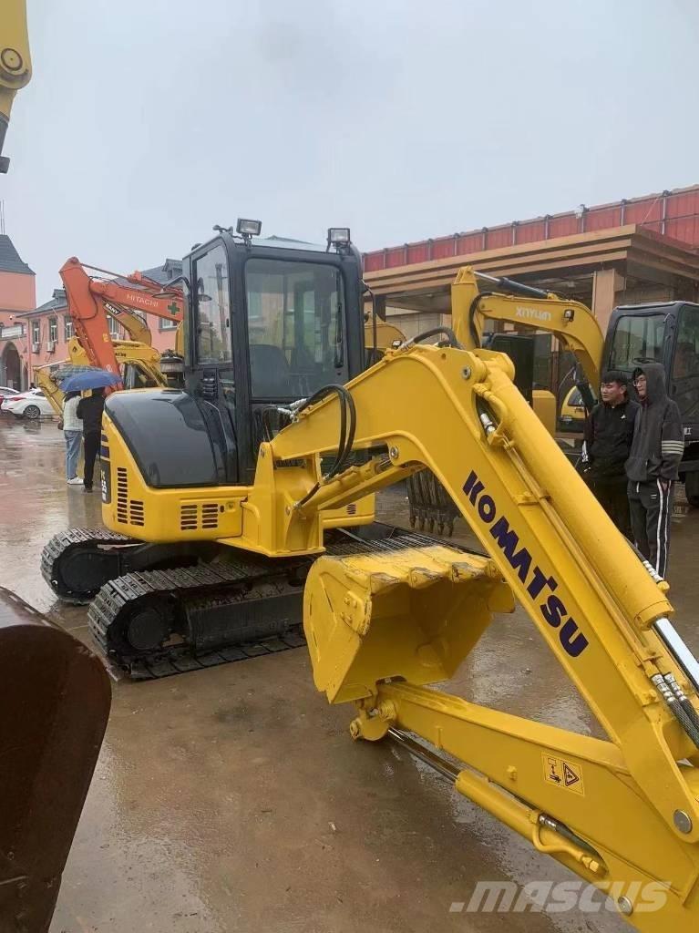 Komatsu PC 55 MR-2 Mini ekskavatörler, 7 tona dek