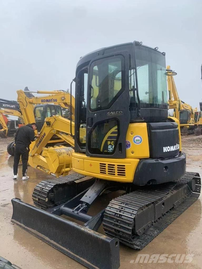 Komatsu PC 55 MR-2 Mini ekskavatörler, 7 tona dek