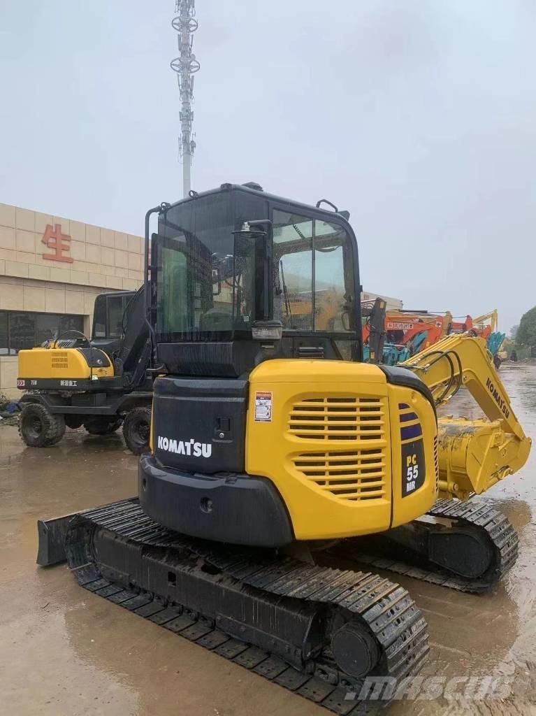 Komatsu PC 55 MR-2 Mini ekskavatörler, 7 tona dek