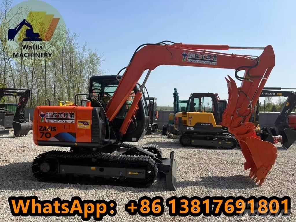 Hitachi ZX 70 Mini ekskavatörler, 7 tona dek
