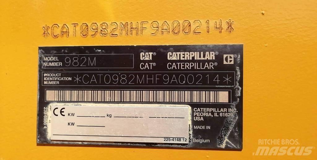 CAT 982 M Tekerlekli yükleyiciler