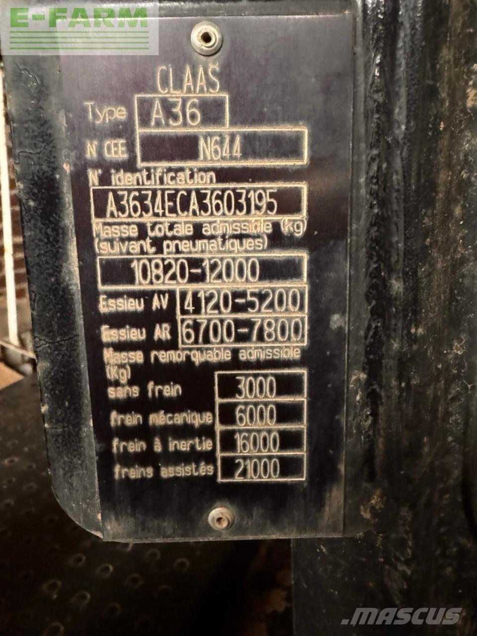 CLAAS ARION 650 Traktörler