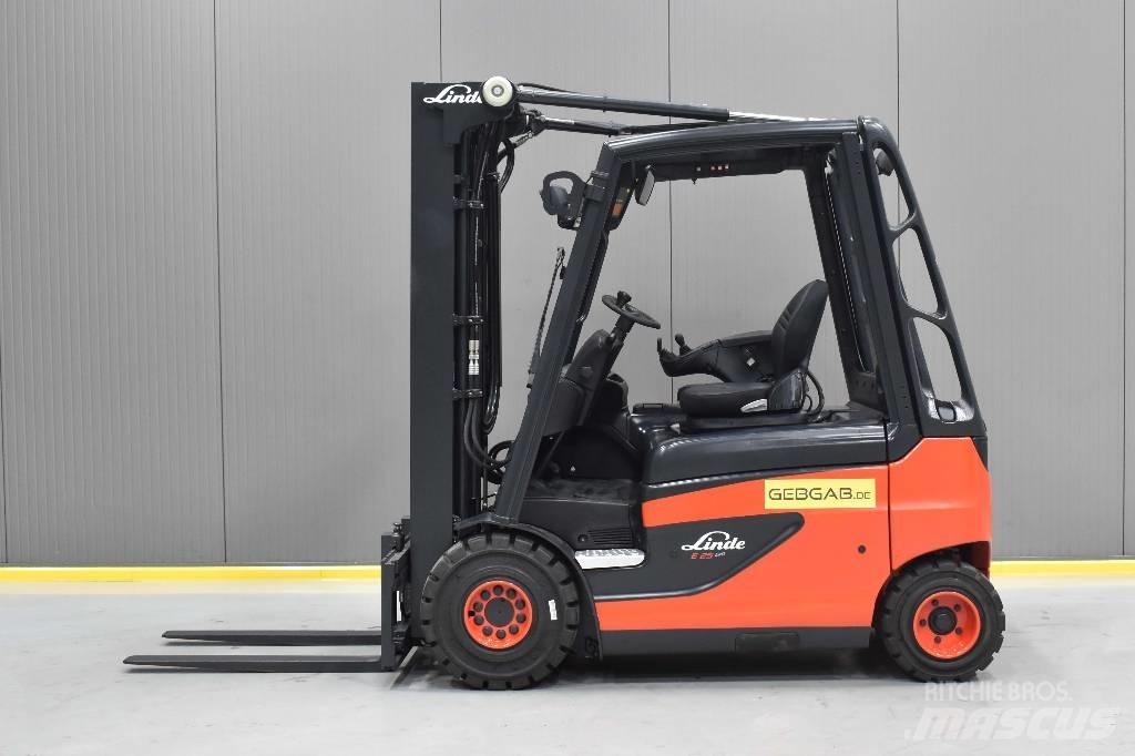 Linde E 25-01 Elektrikli forkliftler