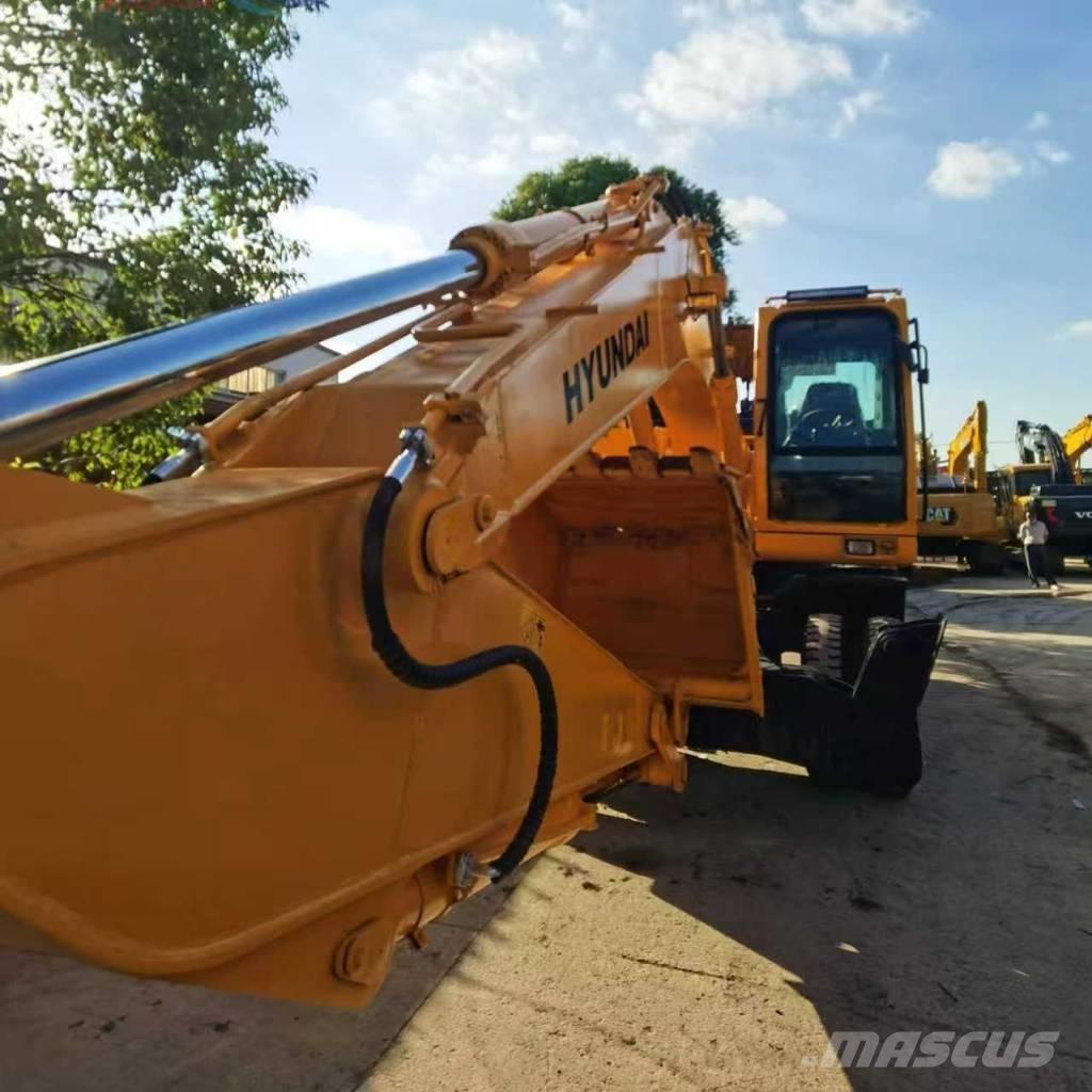 Hyundai R210w-7 Lastik tekerli ekskavatörler