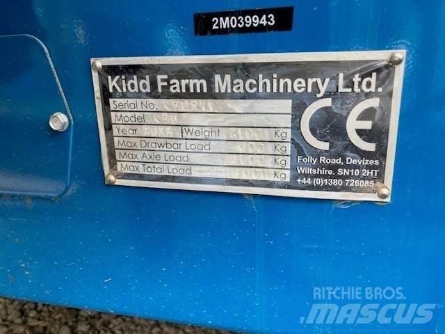  KIDD 450T Balya ögütücü, kesici ve açicilar