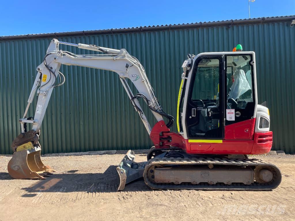 Takeuchi TB 250 Mini ekskavatörler, 7 tona dek