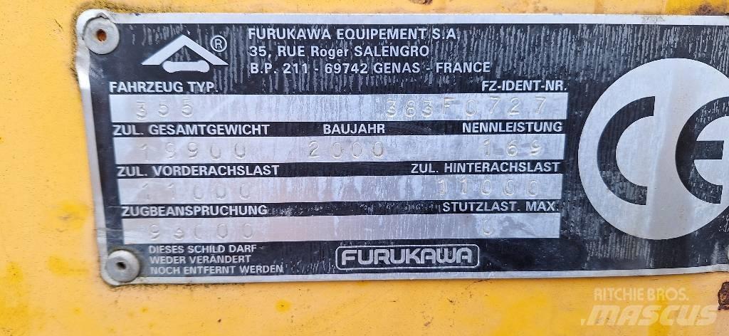 Furukawa 355 Akslar