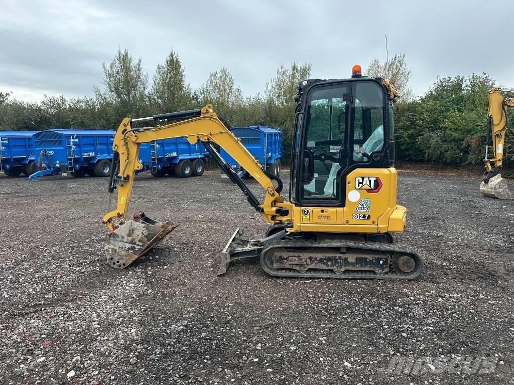 CAT 302.7 CR Mini ekskavatörler, 7 tona dek