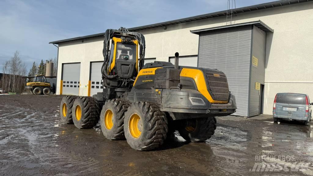 Ponsse SCORPION 8W Biçerdöverler