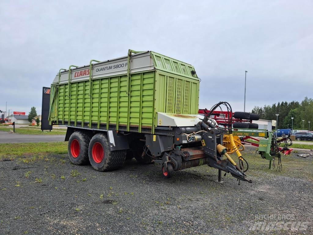 CLAAS Quantum 5800 P Kendi yükler römorklar