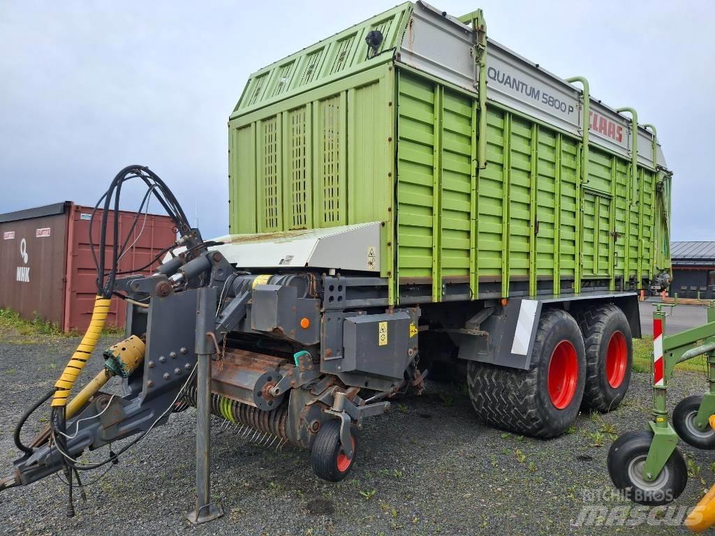 CLAAS Quantum 5800 P Kendi yükler römorklar