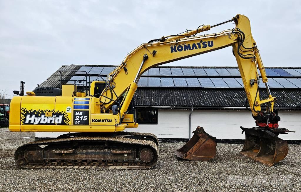 Komatsu HB 215 LC Paletli ekskavatörler