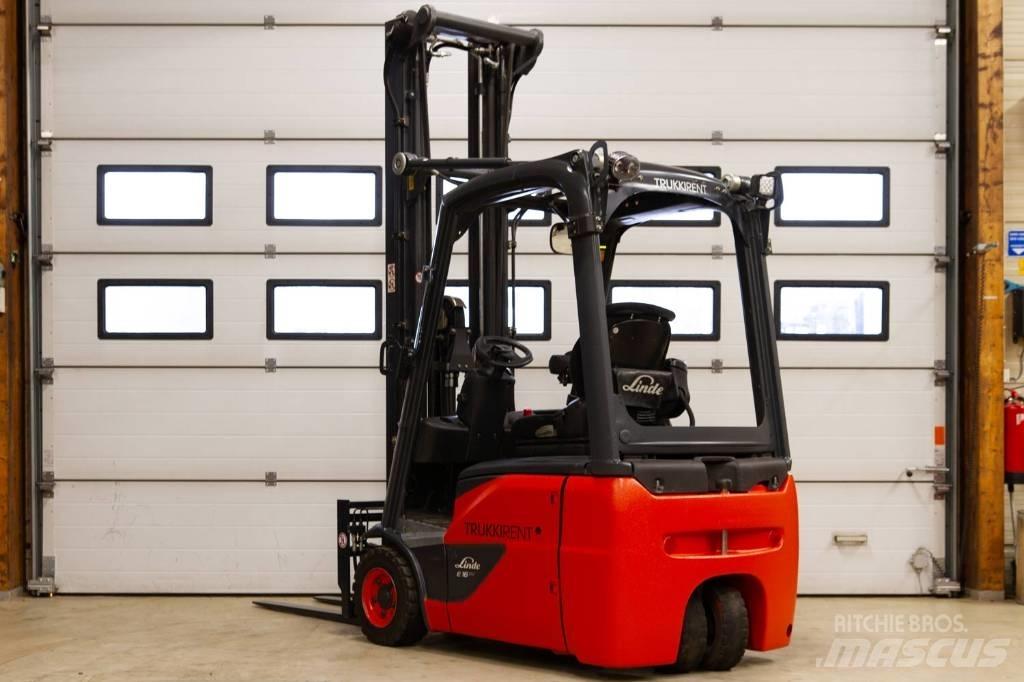 Linde E 16 C-02 Elektrikli forkliftler