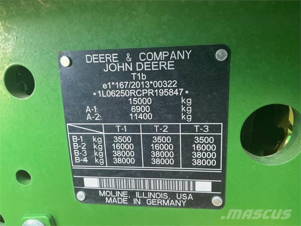 John Deere 6R 250 Traktörler