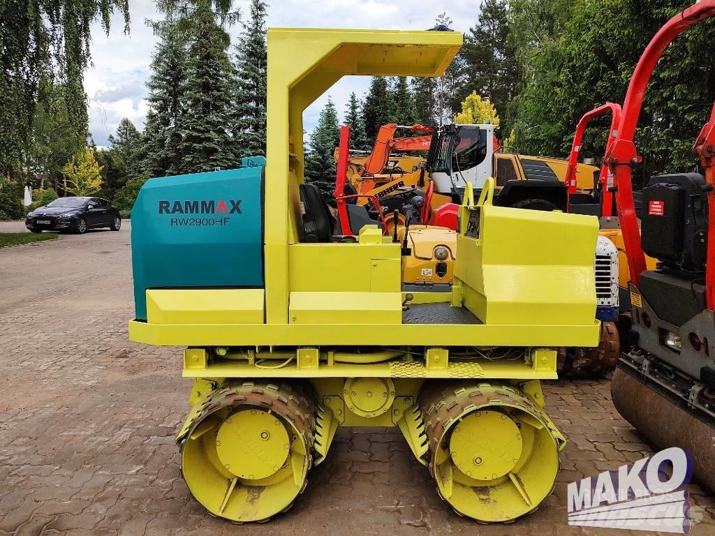 Rammax RW 2900 Çift tamburlu silindirler