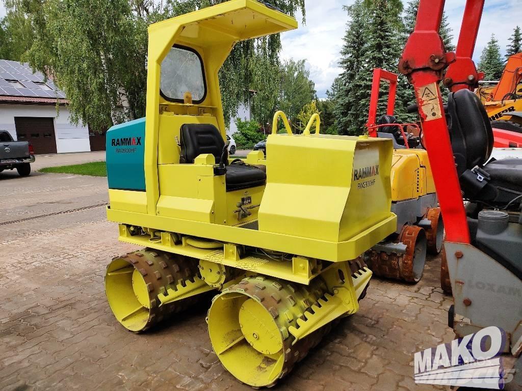 Rammax RW 2900 Çift tamburlu silindirler