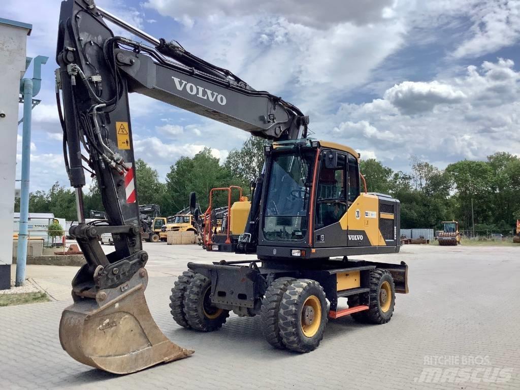 Volvo EW 220 E Lastik tekerli ekskavatörler