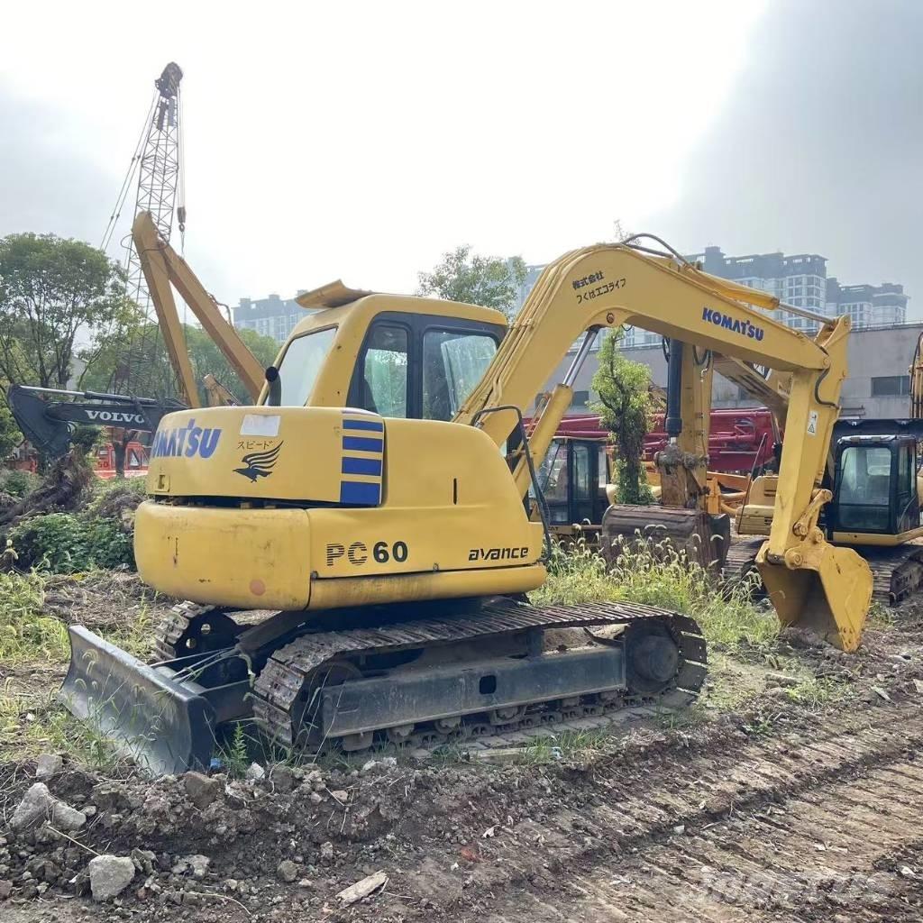 Komatsu PC 60-7 Mini ekskavatörler, 7 tona dek