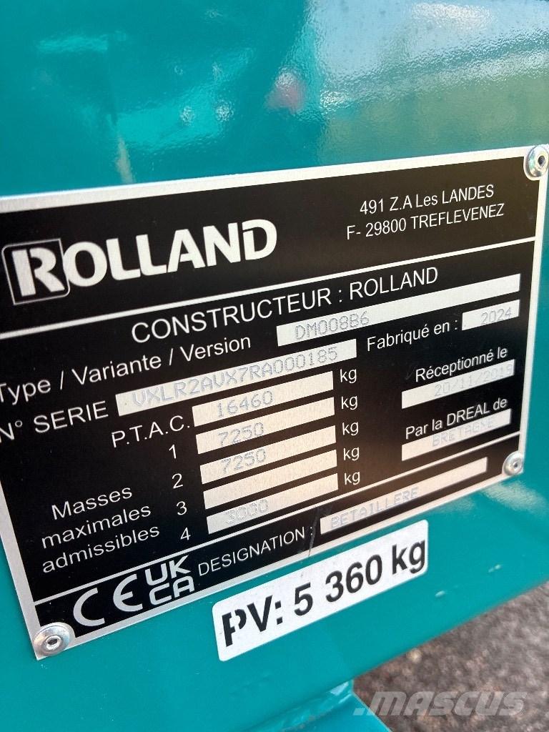 Rolland RV 852 Diger römorklar