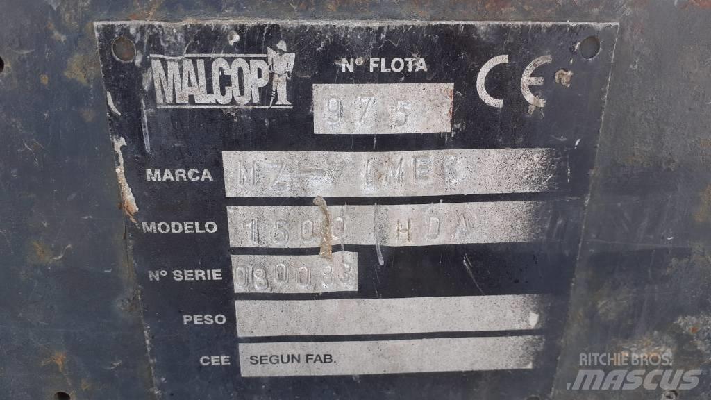 Mz Imer 1600HDA Belden kirma kamyonlar