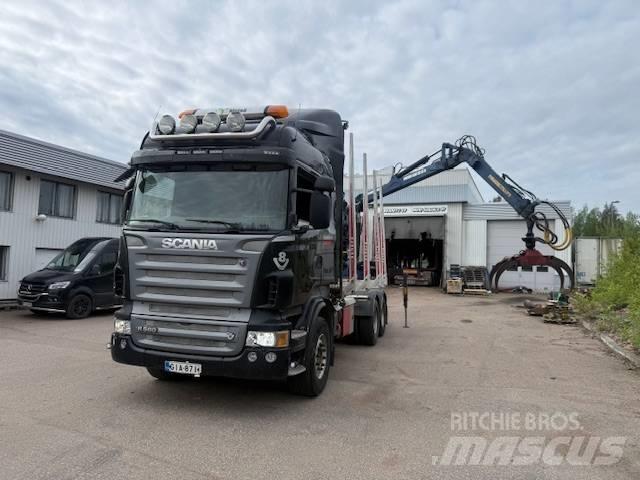 Scania R 560 Tomruk kamyonlari