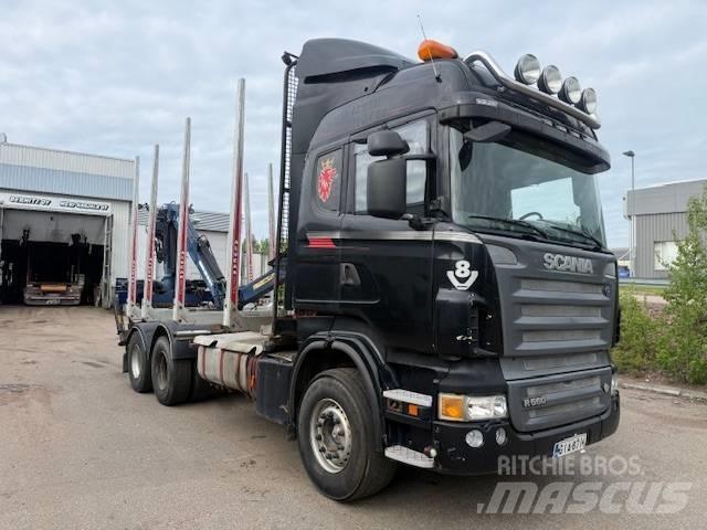 Scania R 560 Tomruk kamyonlari