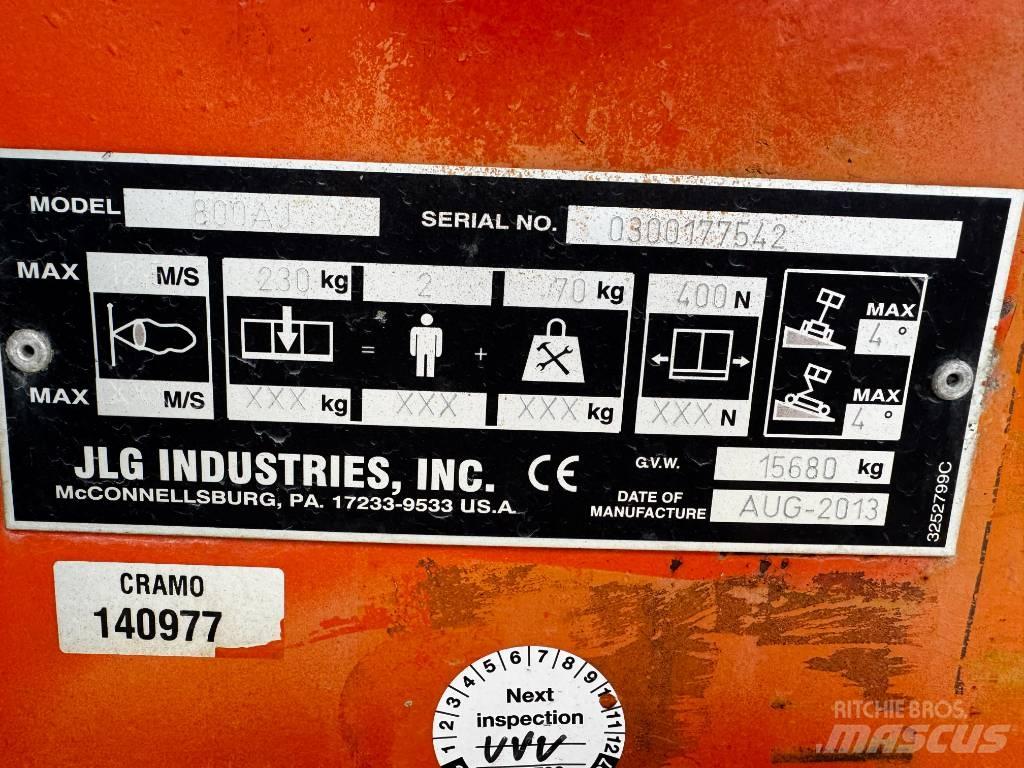 JLG 800AJ Körüklü personel platformları