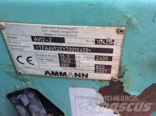 Ammann AV12-2 Çift tamburlu silindirler