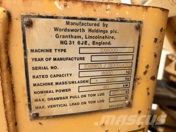 Barford SX6000 Belden kirma kamyonlar