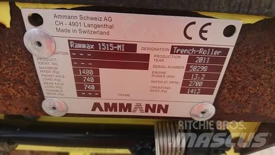Rammax 1515-MI Çift tamburlu silindirler